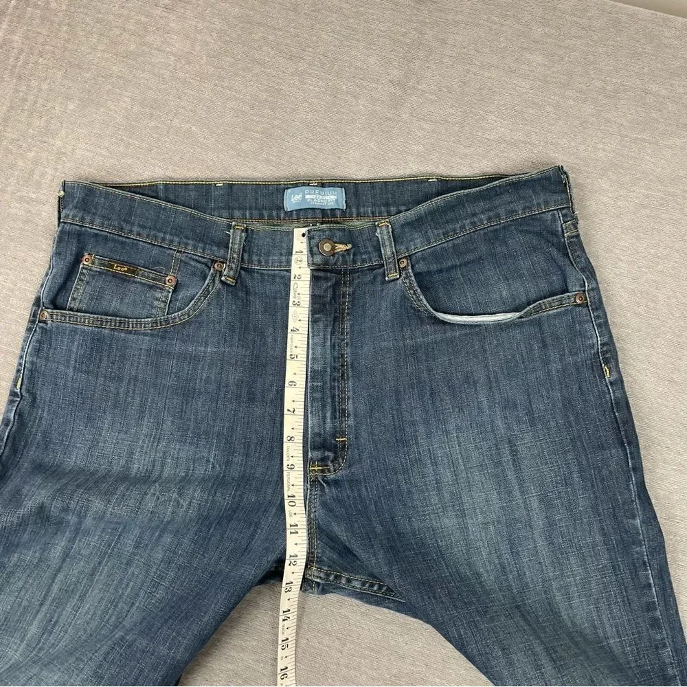 LEE Premium Select Classic Fit Straight Leg Denim Jeans Men’s Size 38x32